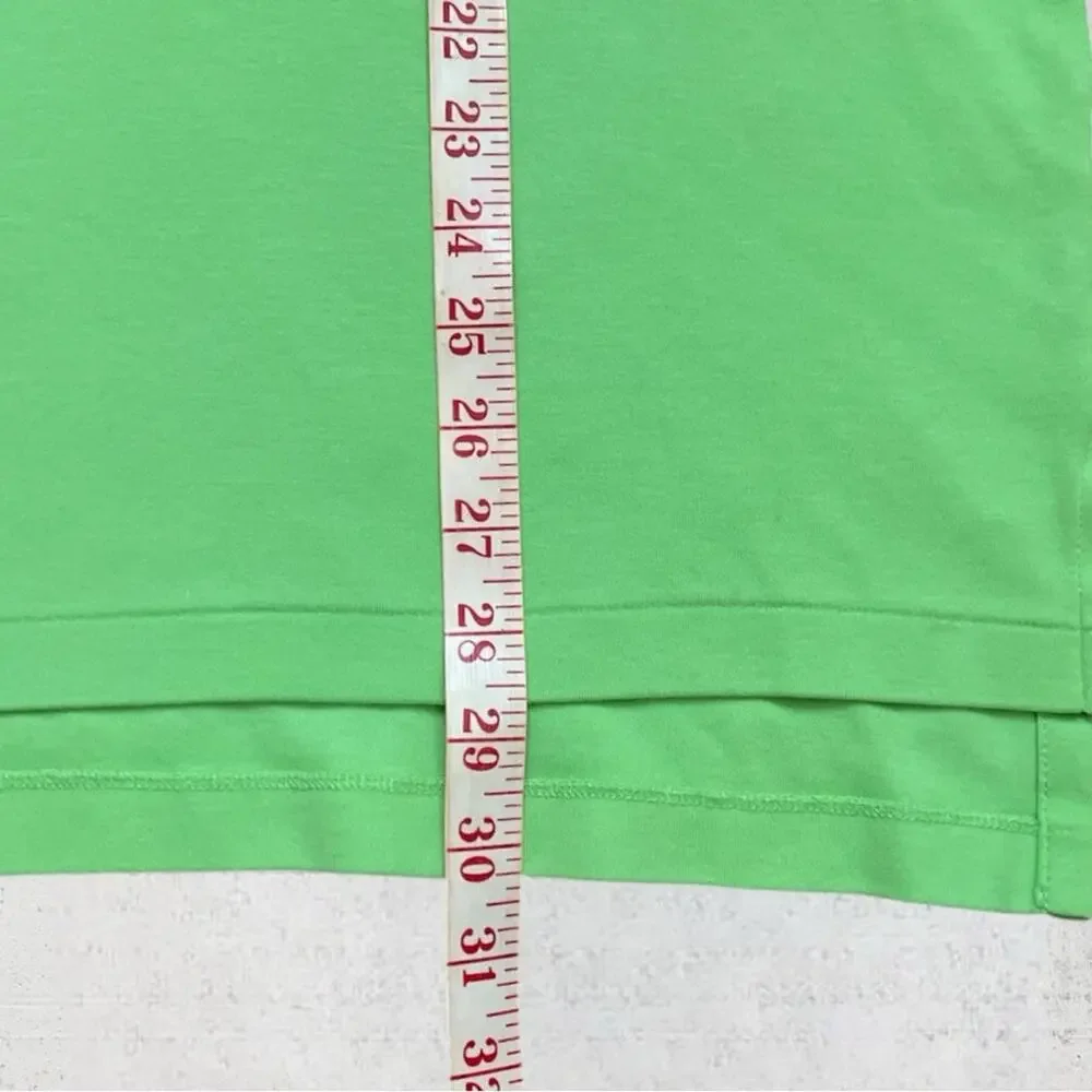 Polo Ralph Lauren Iconic Polo Shirt Smooth Knit Lime Green Large Preppy Y2K